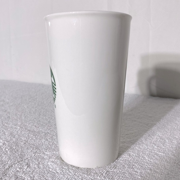 Starbucks Tall Cream Ceramic Coffee Cup Mug - Picture 6 of 8